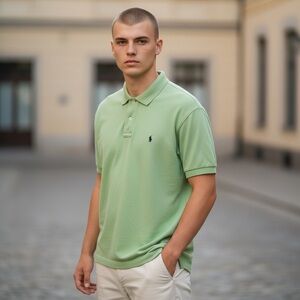 PO161 Mens POLO RALPH LAUREN Designer Polo Shirt XL